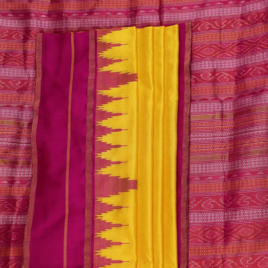 Handloom Sambalpuri Ikkat Silk Saree Handloom Saree_Sambalpuri Silk Priyadarshini Handloom 