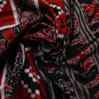 Handloom Sambalpuri Ikkat Silk Saree Handloom Saree_Sambalpuri Silk Priyadarshini Handloom 