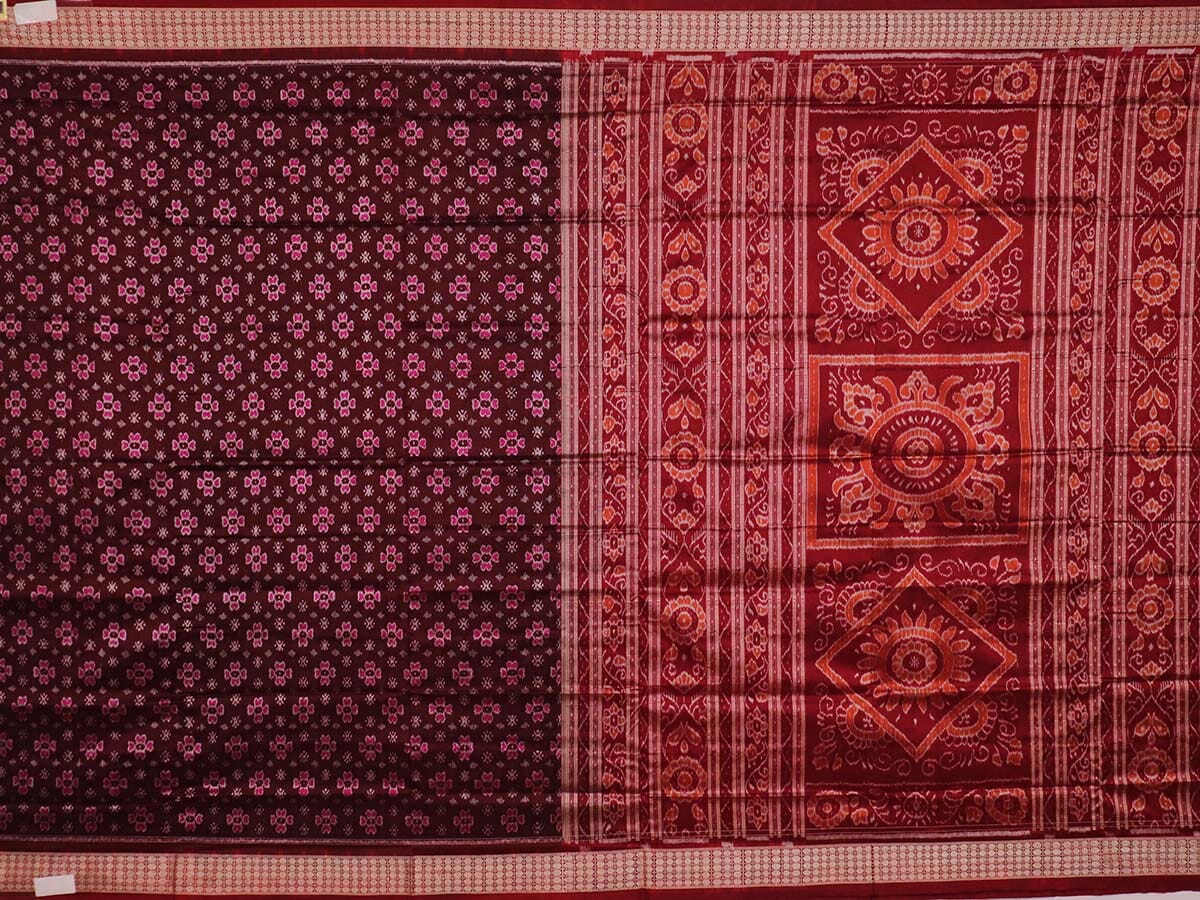 Handloom Sambalpuri Ikkat Silk Saree Handloom Saree_Sambalpuri Silk Priyadarshini Handloom 