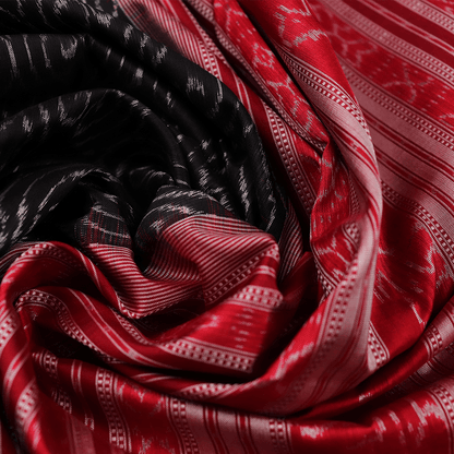 Handloom Sambalpuri Ikkat Silk Saree Handloom Saree_Sambalpuri Silk Priyadarshini Handloom 