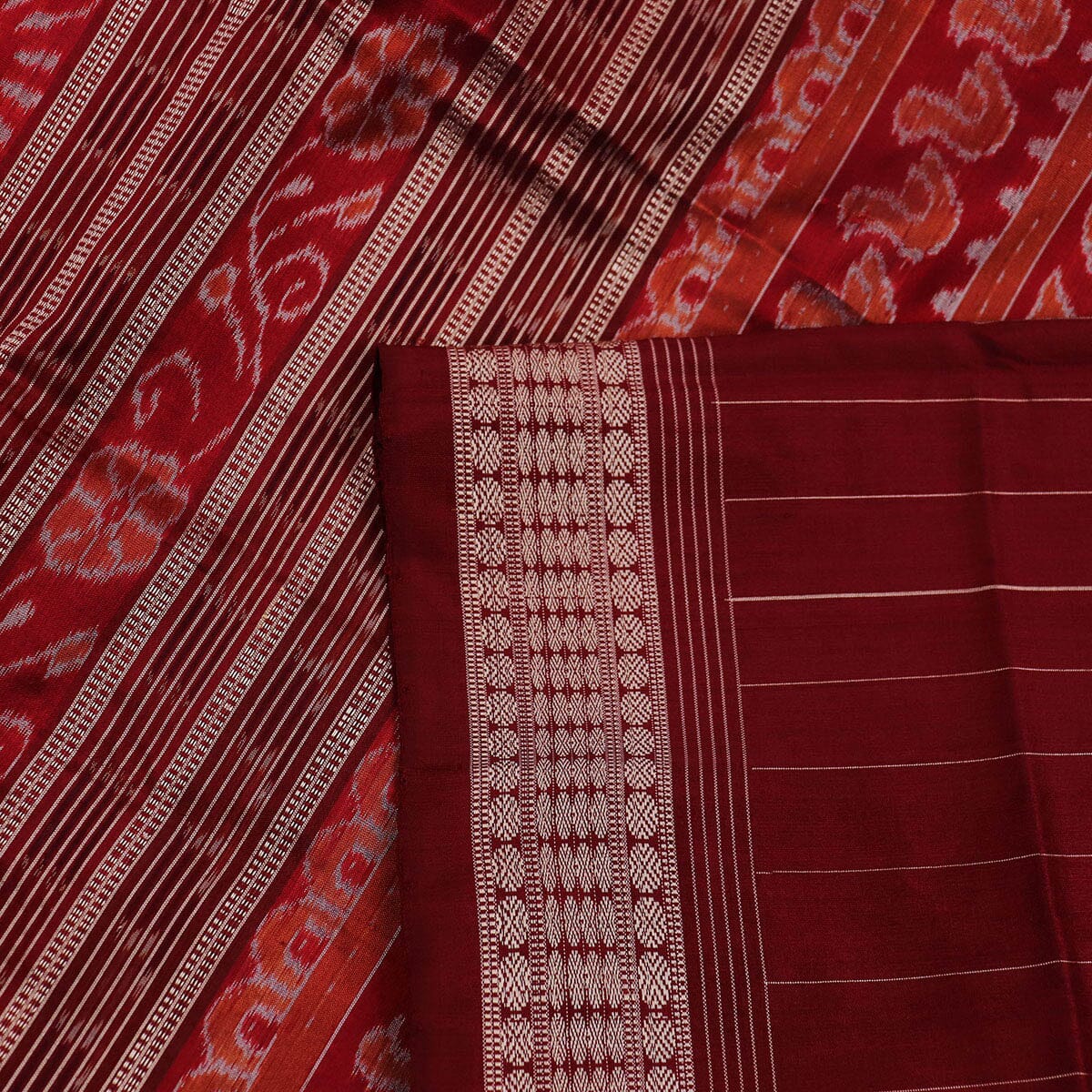 Handloom Sambalpuri Ikkat Silk Saree Handloom Saree_Sambalpuri Silk Priyadarshini Handloom 