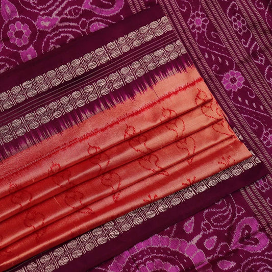 Handloom Sambalpuri Ikkat Silk Saree Handloom Saree_Sambalpuri Silk Priyadarshini Handloom 