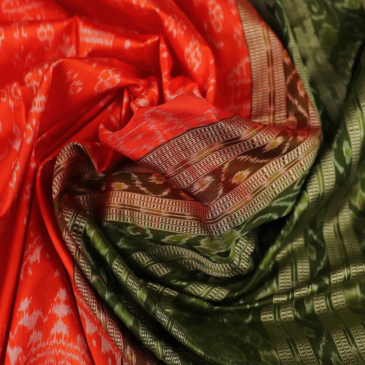 Handloom Sambalpuri Ikkat Silk Saree Handloom Saree_Sambalpuri Silk Priyadarshini Handloom 