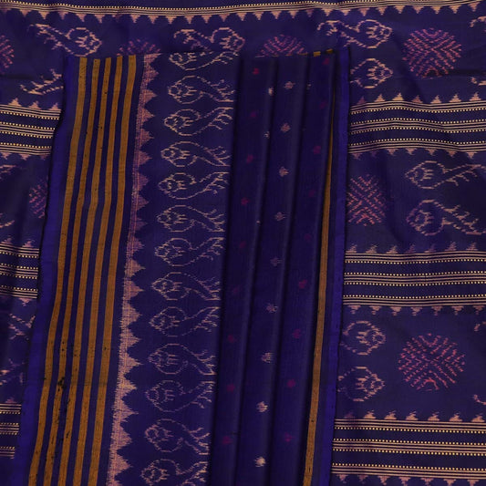 Handloom Sambalpuri Ikkat Silk Saree Handloom Saree_Sambalpuri Silk Priyadarshini Handloom 