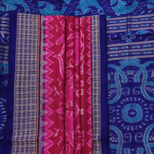 Handloom Sambalpuri Ikkat Silk Saree Handloom Saree_Sambalpuri Silk Priyadarshini Handloom 