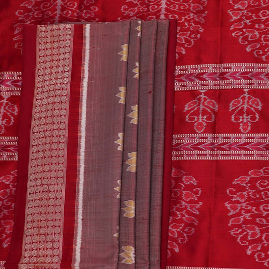 Handloom Sambalpuri Ikkat Silk Saree Handloom Saree_Sambalpuri Silk Priyadarshini Handloom 