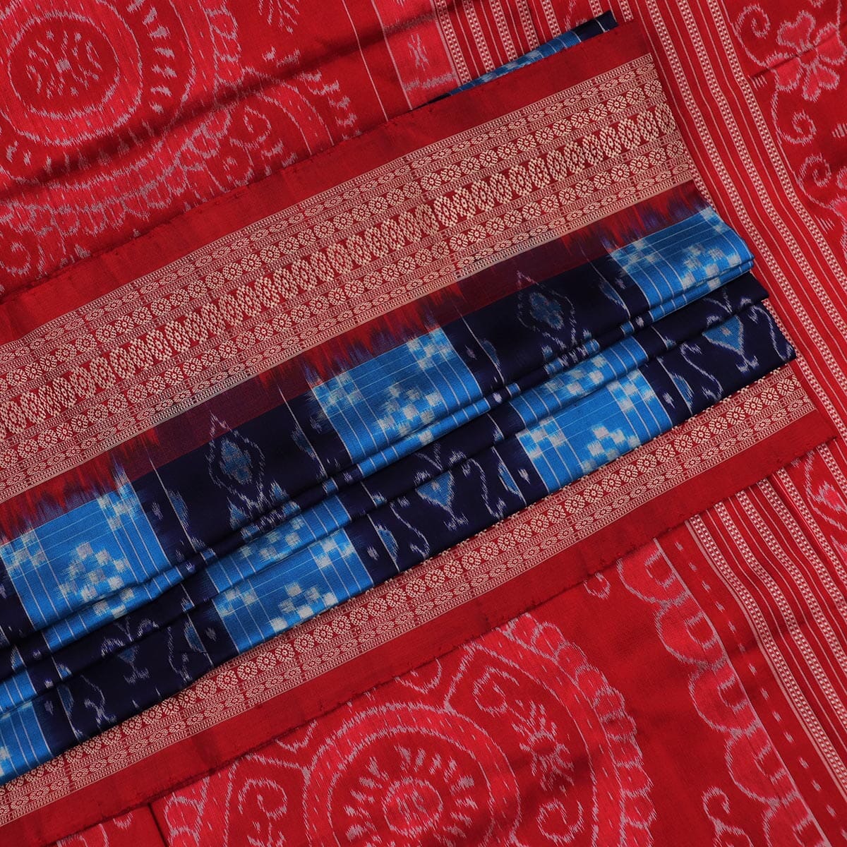 Handloom Sambalpuri Ikkat Silk Saree Handloom Saree_Sambalpuri Silk Priyadarshini Handloom 