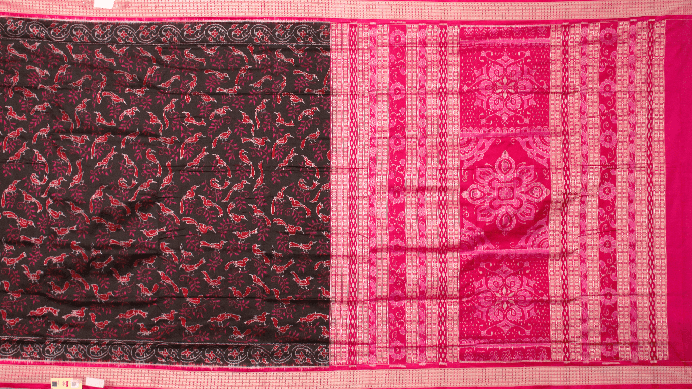 Handloom Sambalpuri Ikkat Silk Saree Handloom Saree_Sambalpuri Silk Priyadarshini Handloom 