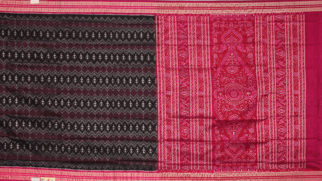 Handloom Sambalpuri Ikkat Silk Saree Handloom Saree_Sambalpuri Silk Priyadarshini Handloom 