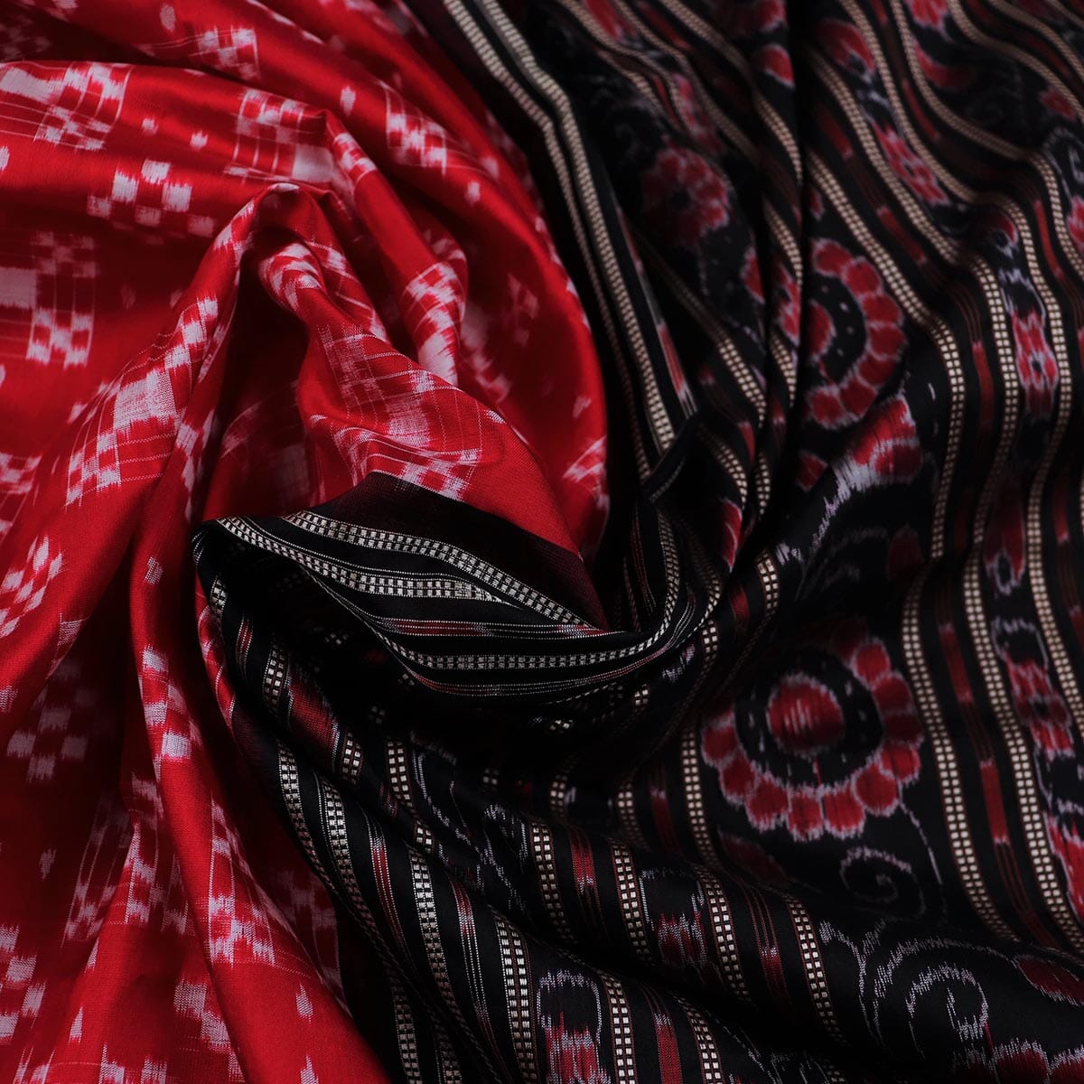 Handloom Sambalpuri Ikkat Silk Saree Handloom Saree_Sambalpuri Silk Priyadarshini Handloom 