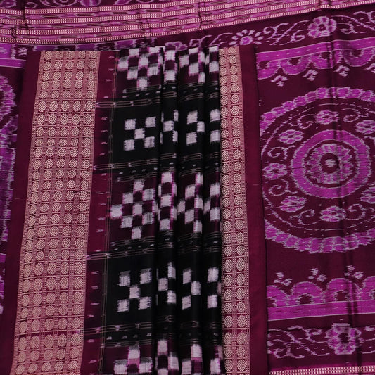Handloom Sambalpuri Ikkat Silk Saree Handloom Saree_Sambalpuri Silk Priyadarshini Handloom 
