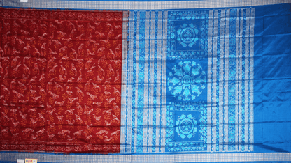 Handloom Sambalpuri Ikkat Silk Saree Handloom Saree_Sambalpuri Silk Priyadarshini Handloom 