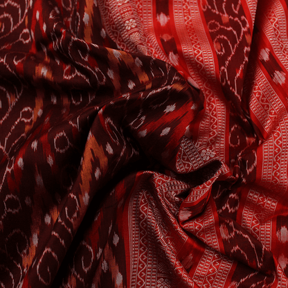 Handloom Sambalpuri Ikkat Silk Saree Handloom Saree_Sambalpuri Silk Priyadarshini Handloom 