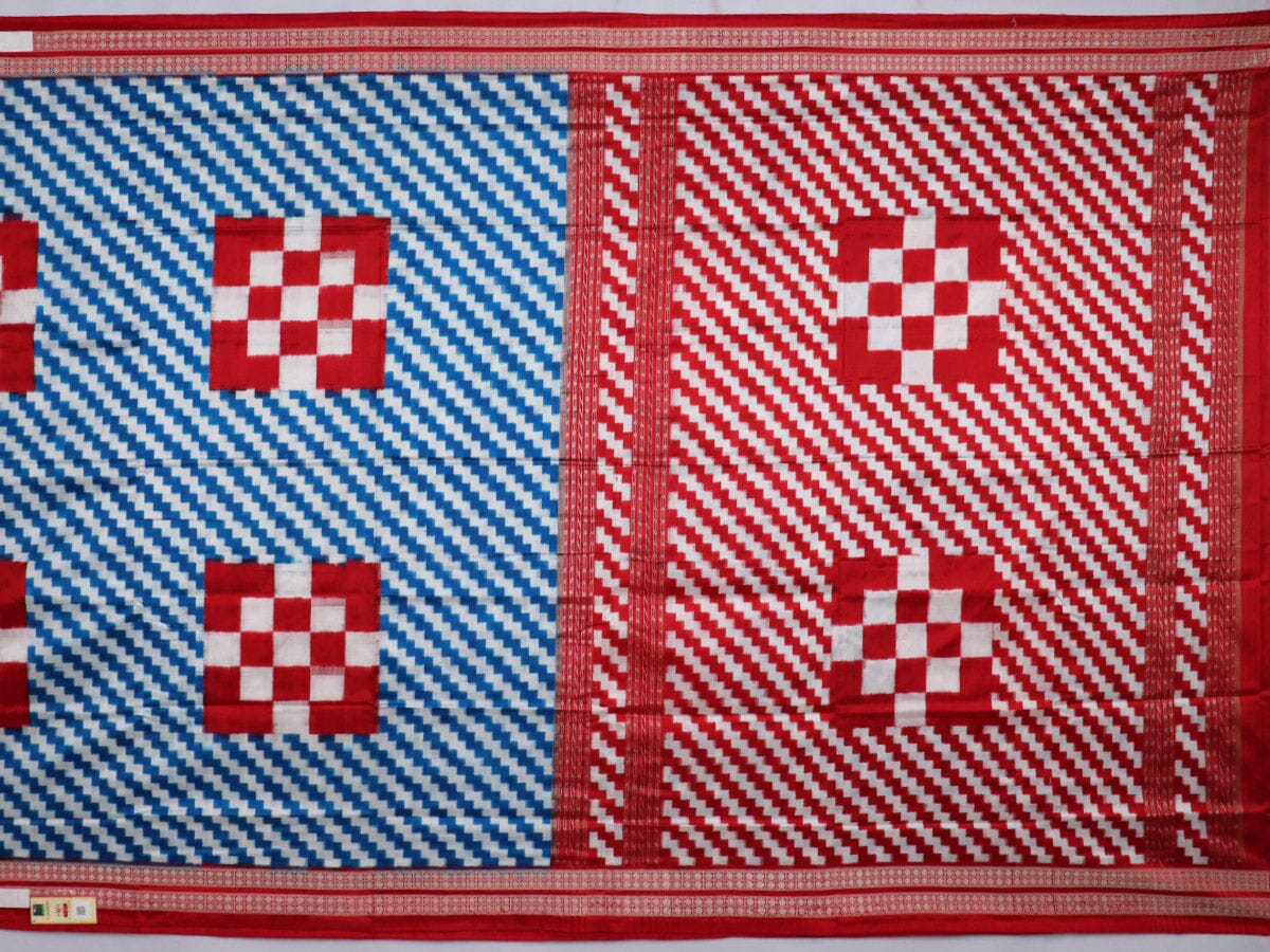Handloom Sambalpuri Ikkat Silk Saree Handloom Saree_Sambalpuri Silk Priyadarshini Handloom 