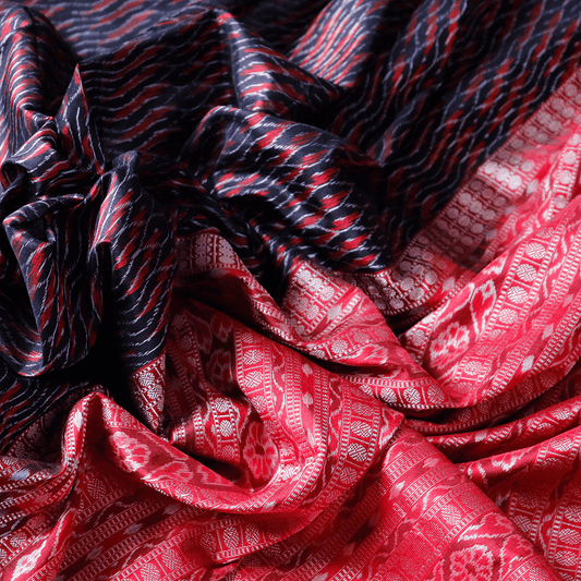 Handloom Sambalpuri Ikkat Silk Saree Handloom Saree_Sambalpuri Silk Priyadarshini Handloom 