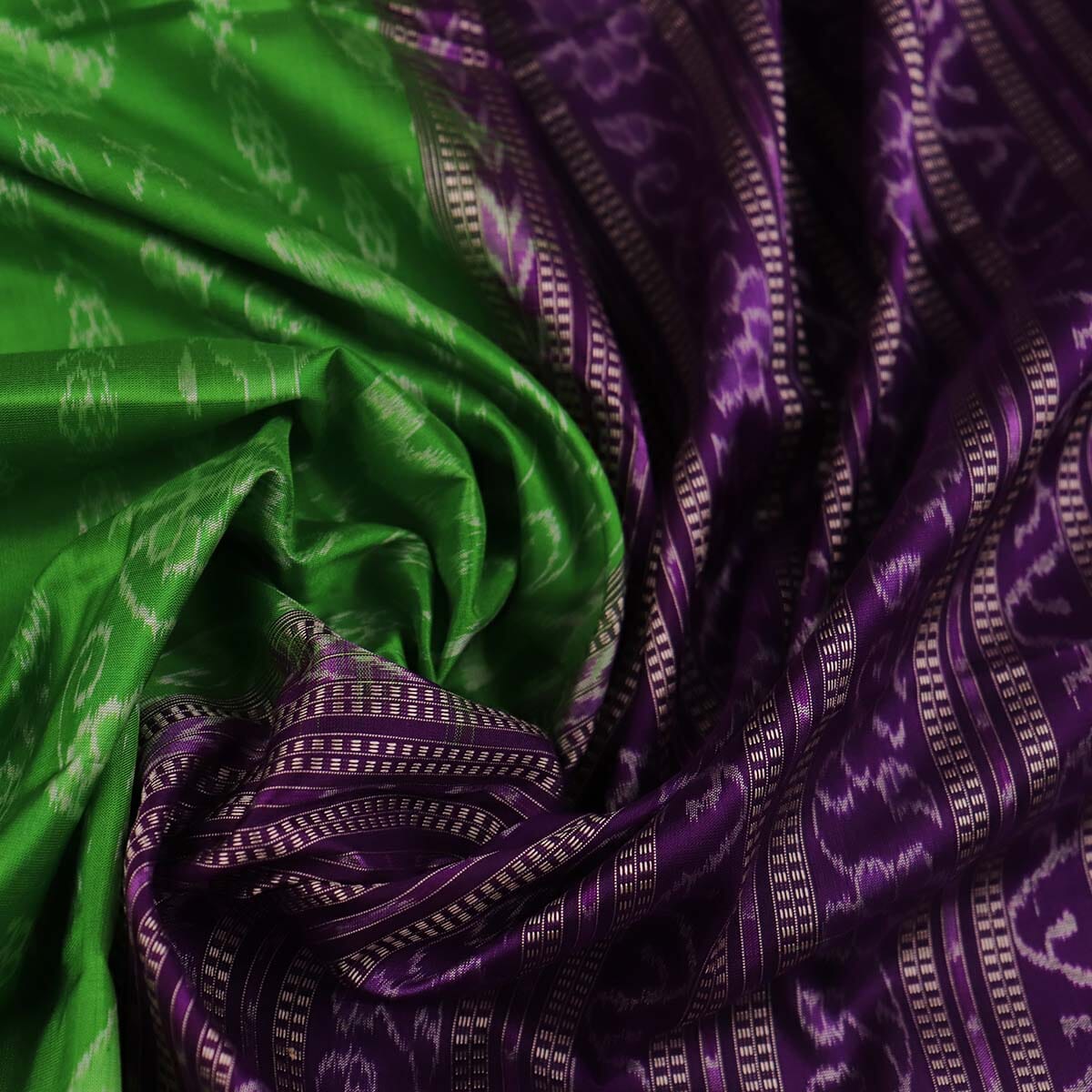 Handloom Sambalpuri Ikkat Silk Saree Handloom Saree_Sambalpuri Silk Priyadarshini Handloom 