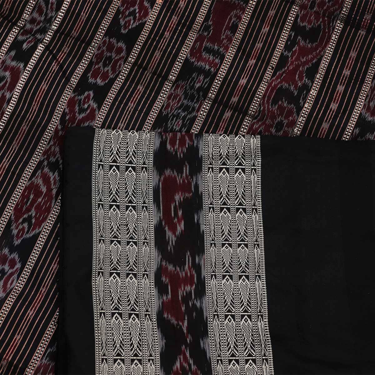 Handloom Sambalpuri Ikkat Silk Saree Handloom Saree_Sambalpuri Silk Priyadarshini Handloom 