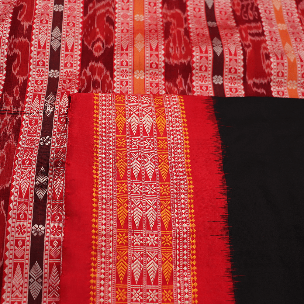 Handloom Sambalpuri Ikkat Silk Saree Handloom Saree_Sambalpuri Silk Priyadarshini Handloom 