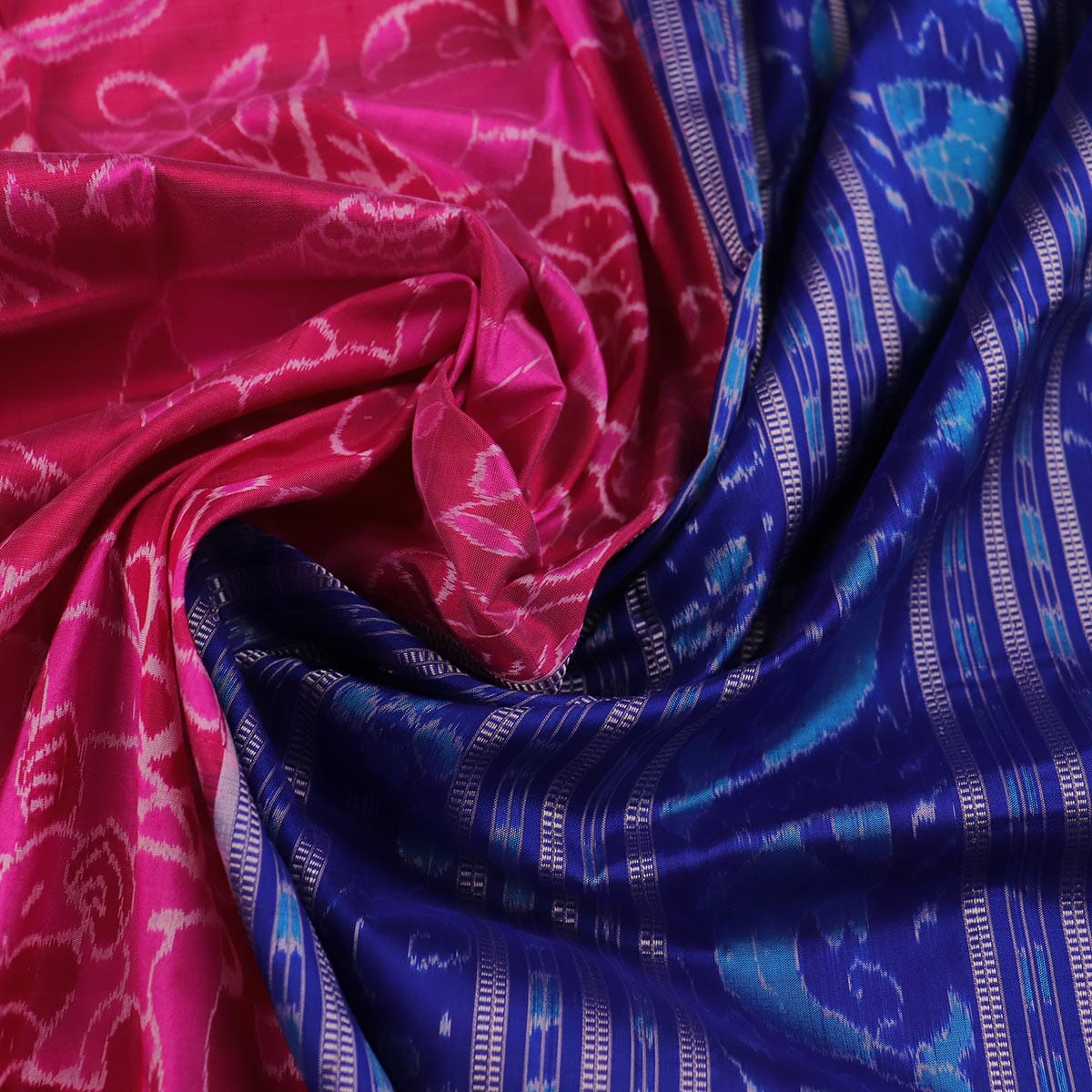 Handloom Sambalpuri Ikkat Silk Saree Handloom Saree_Sambalpuri Silk Priyadarshini Handloom 
