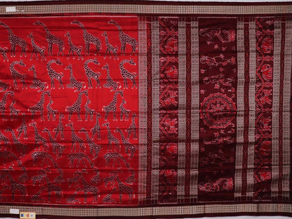Handloom Sambalpuri Ikkat Silk Saree Handloom Saree_Sambalpuri Silk Priyadarshini Handloom 