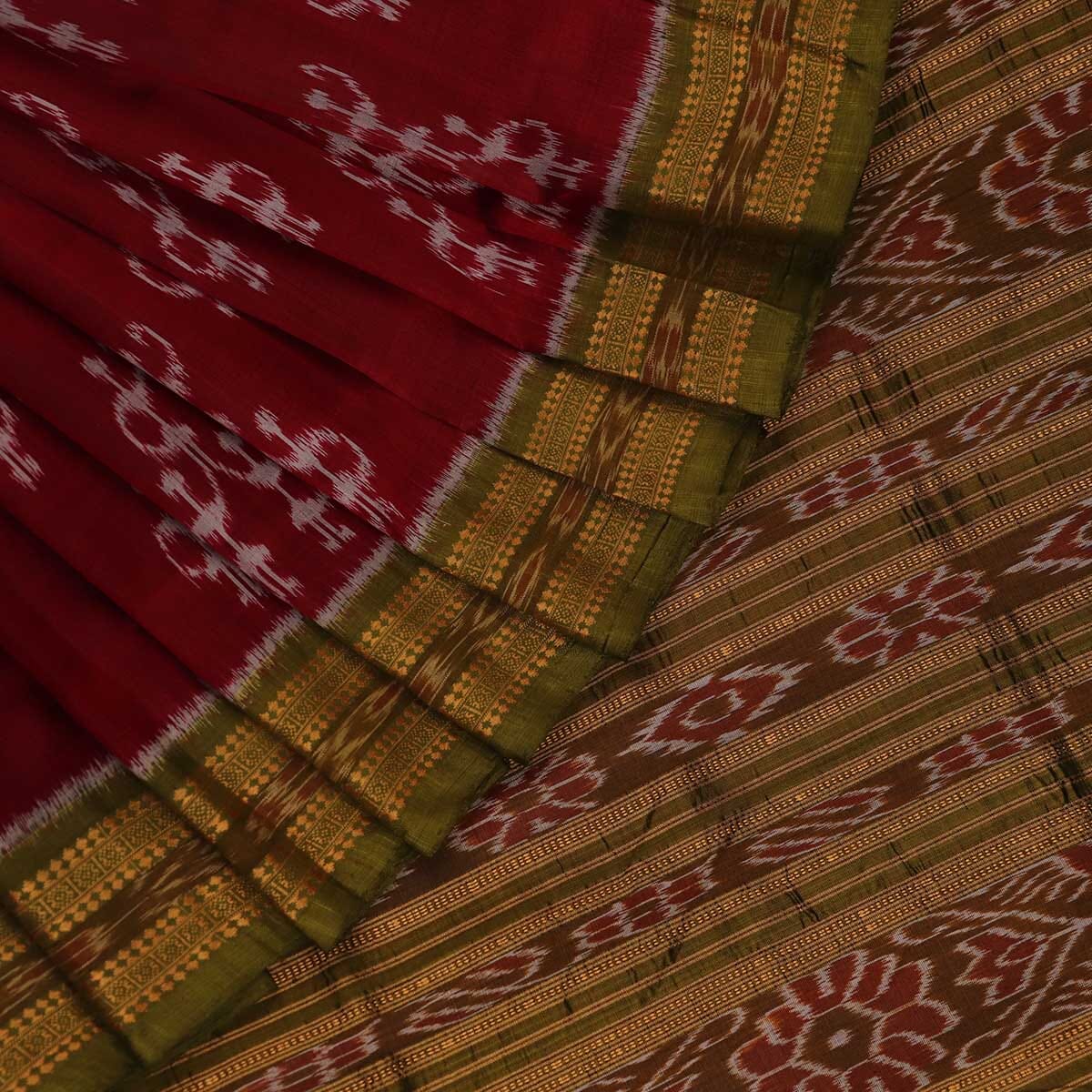 Handloom Sambalpuri Ikkat Silk Saree Handloom Saree_Sambalpuri Silk Priyadarshini Handloom 