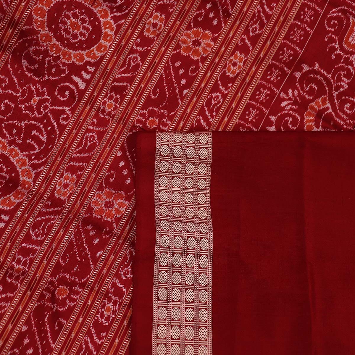 Handloom Sambalpuri Ikkat Silk Saree Handloom Saree_Sambalpuri Silk Priyadarshini Handloom 