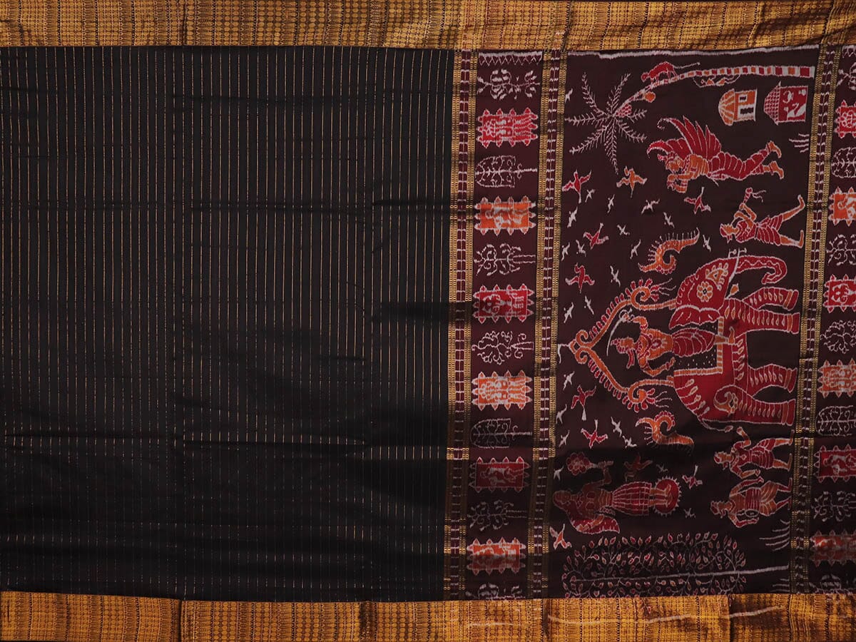 Handloom Sambalpuri Ikkat Silk Saree Handloom Saree_Sambalpuri Silk Priyadarshini Handloom 