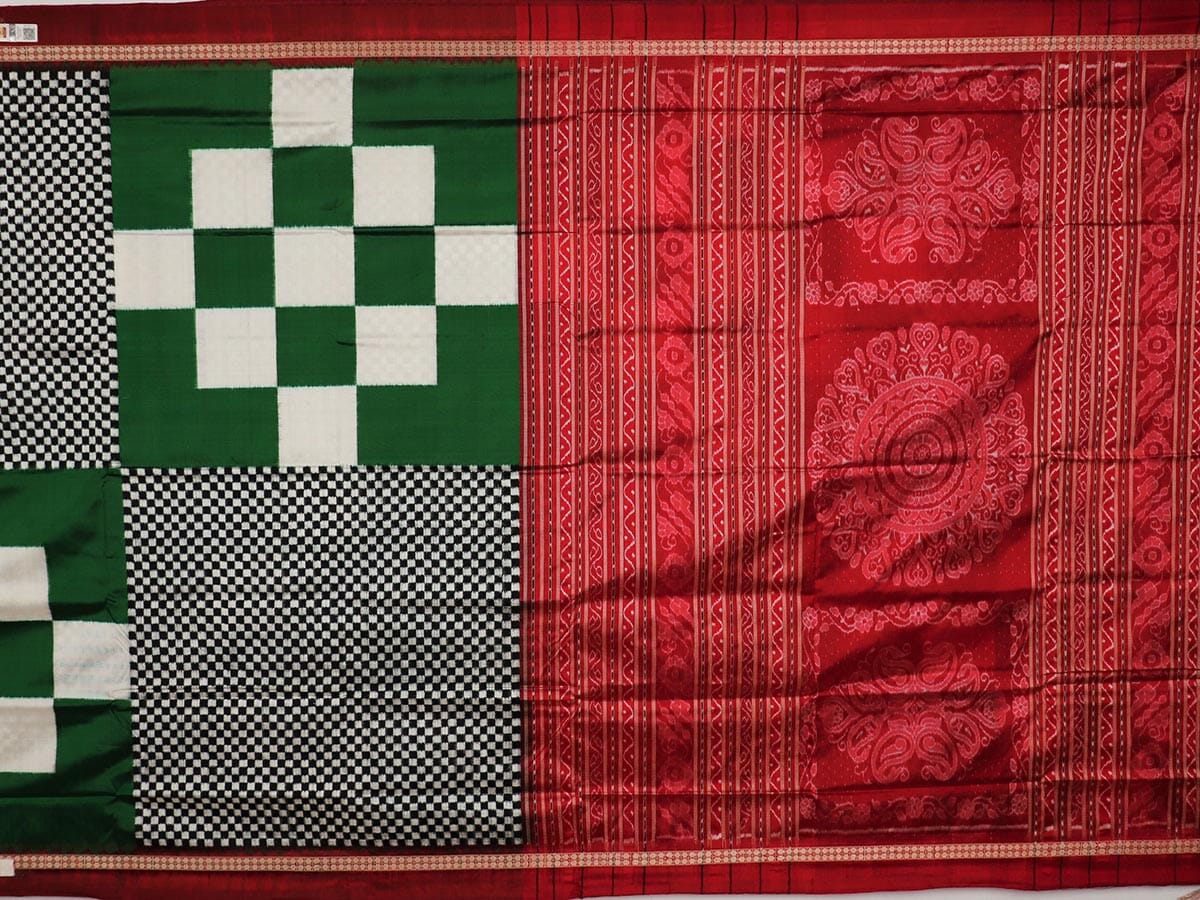 Handloom Sambalpuri Ikkat Silk Saree Handloom Saree_Sambalpuri Silk Priyadarshini Handloom 