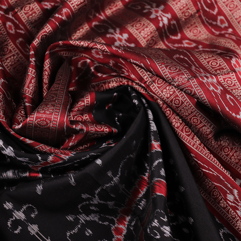 Handloom Sambalpuri Ikkat Silk Saree Handloom Saree_Sambalpuri Silk Priyadarshini Handloom 