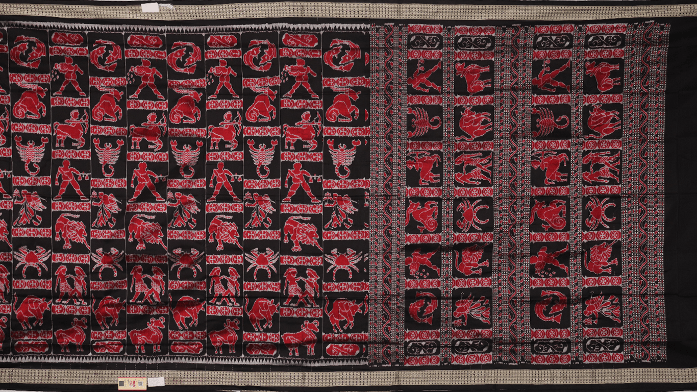 Handloom Sambalpuri Ikkat Silk Saree Handloom Saree_Sambalpuri Silk Priyadarshini Handloom 