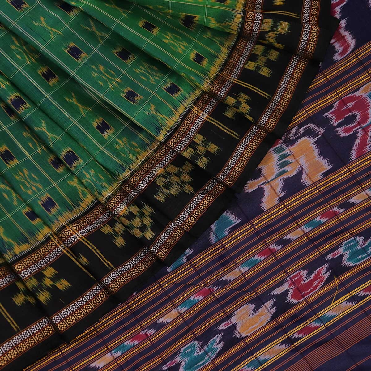 Handloom Sambalpuri Ikkat Silk Saree Handloom Saree_Sambalpuri Silk Priyadarshini Handloom 