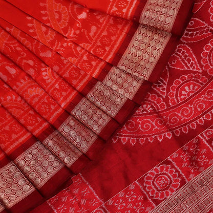 Handloom Sambalpuri Ikkat Silk Saree Handloom Saree_Sambalpuri Silk Priyadarshini Handloom 