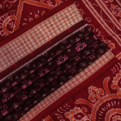 Handloom Sambalpuri Ikkat Silk Saree Handloom Saree_Sambalpuri Silk Priyadarshini Handloom 