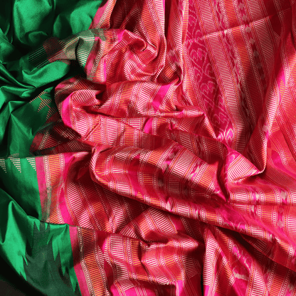 Handloom Sambalpuri Ikkat Silk Saree Handloom Saree_Sambalpuri Silk Priyadarshini Handloom 