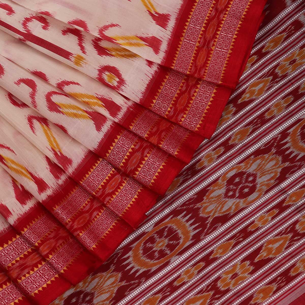 Handloom Sambalpuri Ikkat Silk Saree Handloom Saree_Sambalpuri Silk Priyadarshini Handloom 
