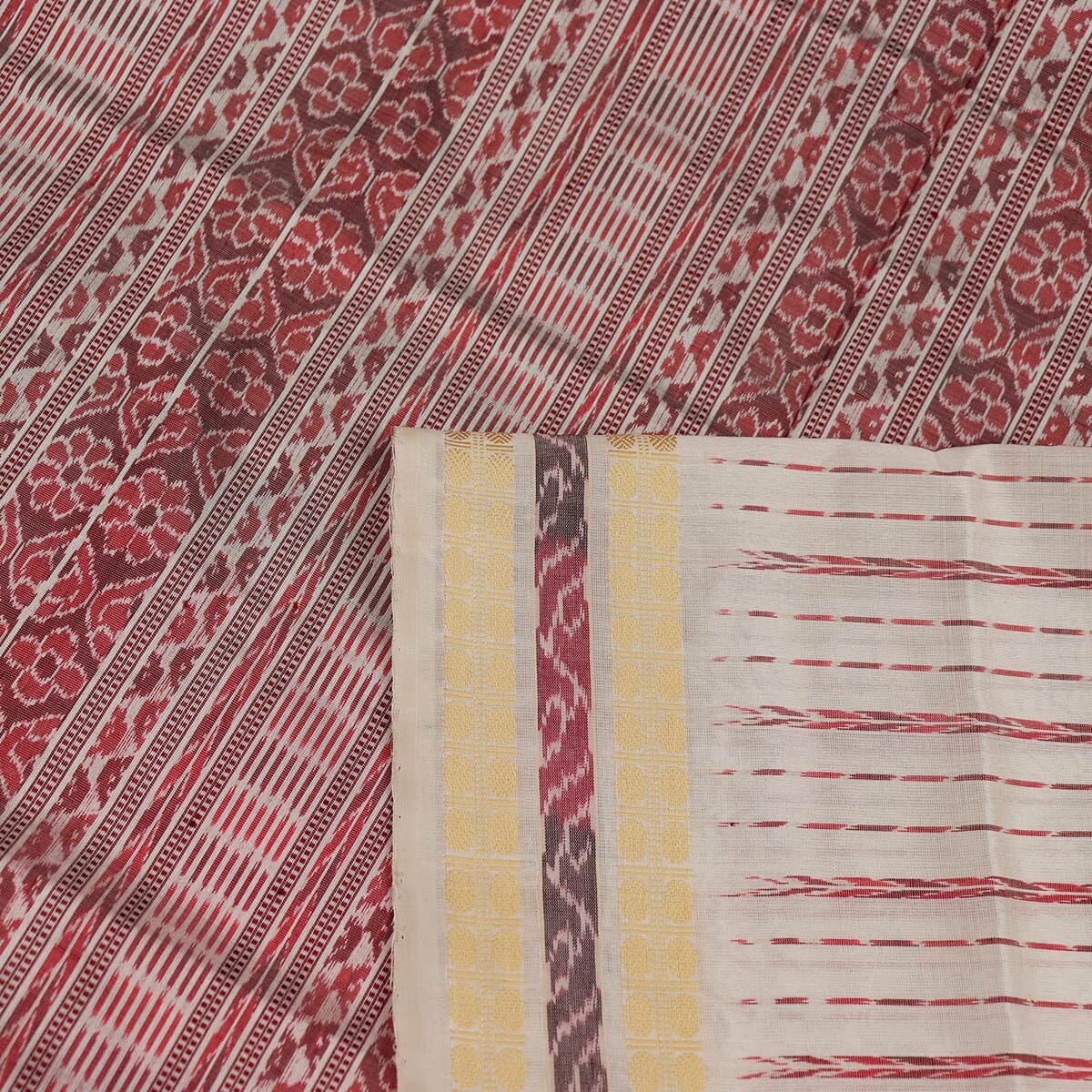 Handloom Sambalpuri Ikkat Silk Saree Handloom Saree_Sambalpuri Silk Priyadarshini Handloom 