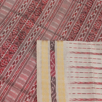 Handloom Sambalpuri Ikkat Silk Saree Handloom Saree_Sambalpuri Silk Priyadarshini Handloom 