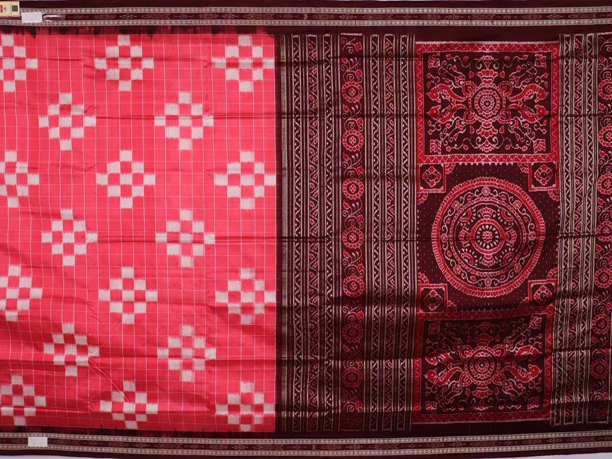 Handloom Sambalpuri Ikkat Silk Saree Handloom Saree_Sambalpuri Silk Priyadarshini Handloom 