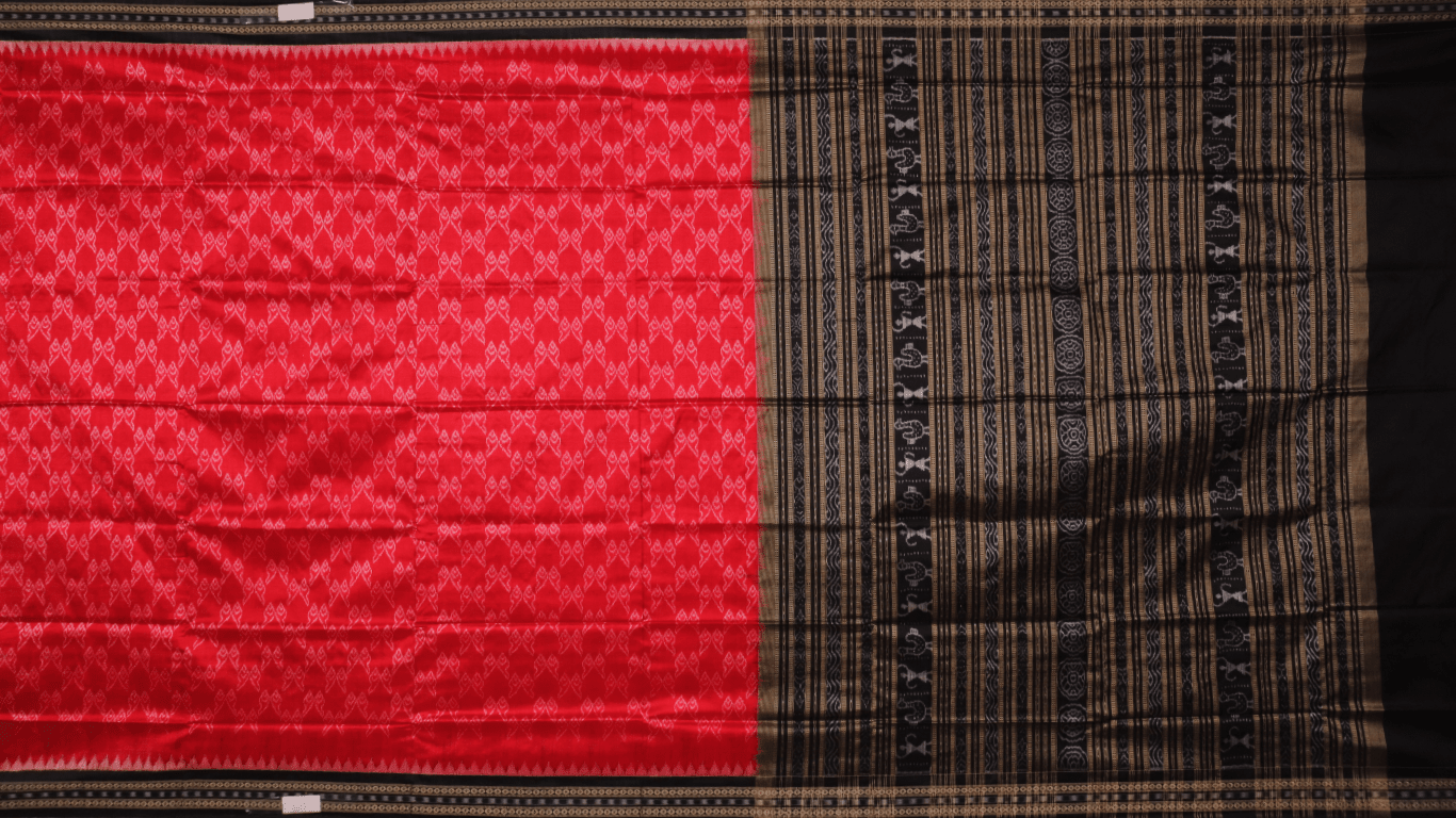 Handloom Sambalpuri Ikkat Silk Saree Handloom Saree_Sambalpuri Silk Priyadarshini Handloom 