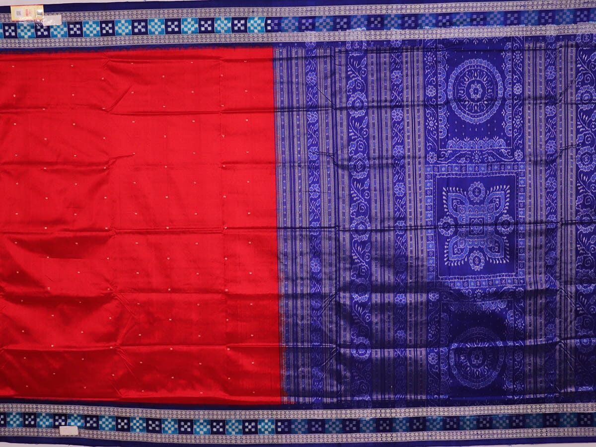 Handloom Sambalpuri Ikkat Silk Saree Handloom Saree_Sambalpuri Silk Priyadarshini Handloom 