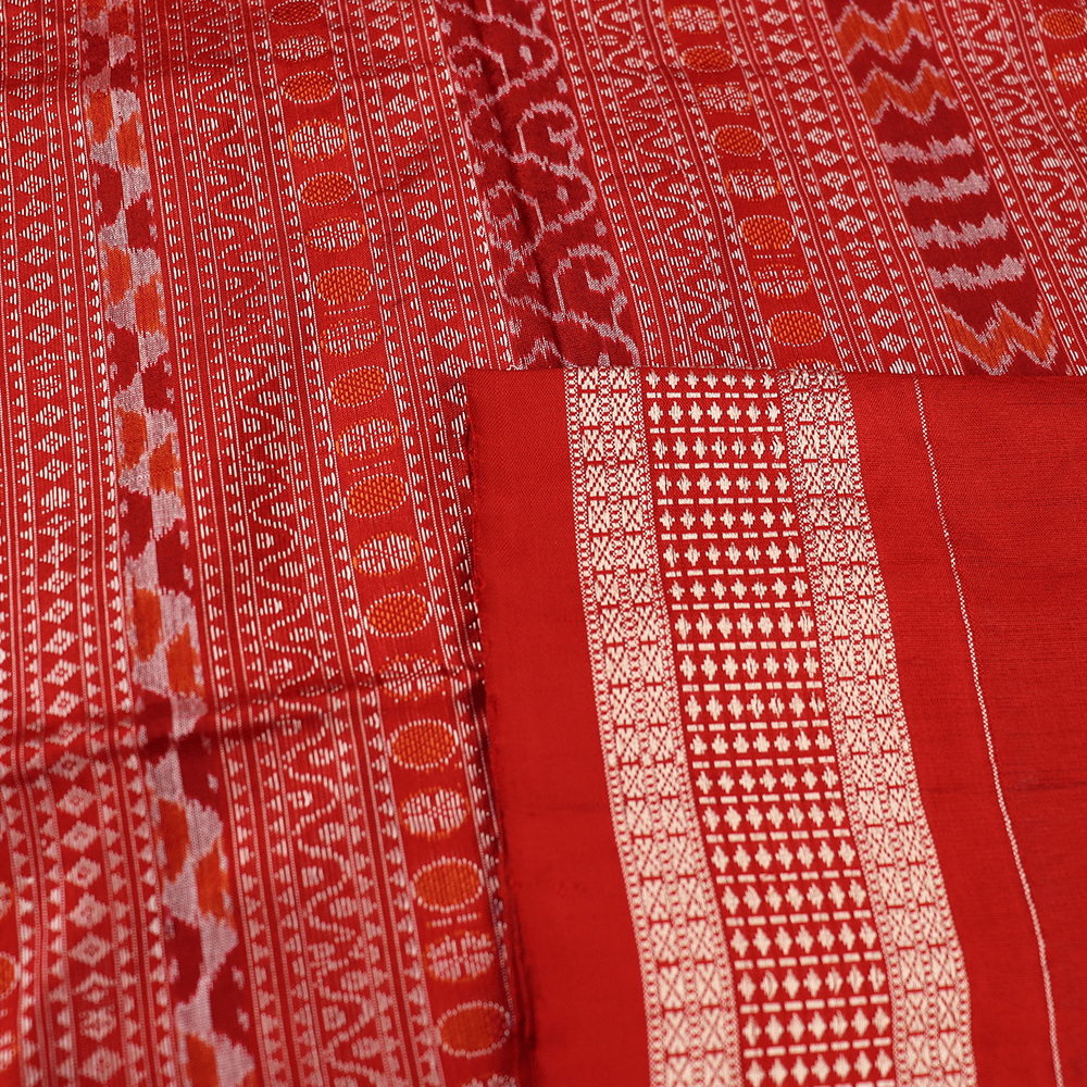 Handloom Sambalpuri Ikkat Silk Saree Handloom Saree_Sambalpuri Silk Priyadarshini Handloom 