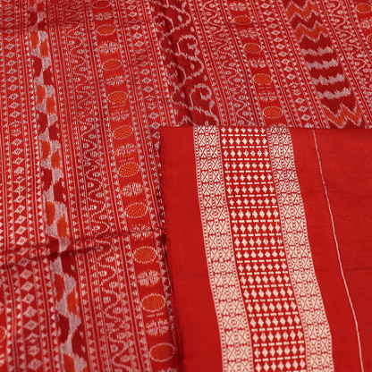 Handloom Sambalpuri Ikkat Silk Saree Handloom Saree_Sambalpuri Silk Priyadarshini Handloom 