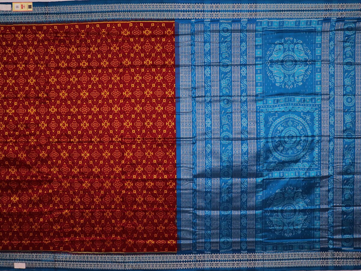 Handloom Sambalpuri Ikkat Silk Saree Handloom Saree_Sambalpuri Silk Priyadarshini Handloom 