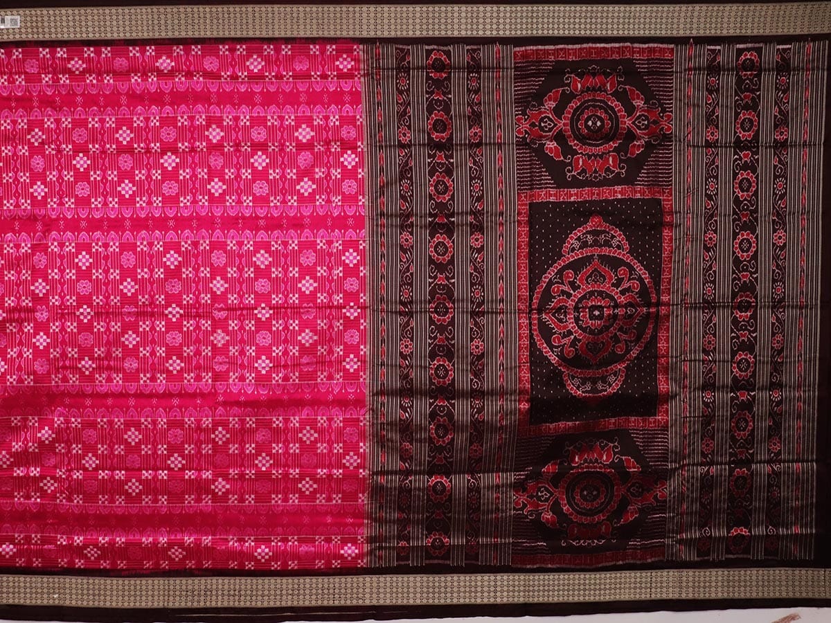 Handloom Sambalpuri Ikkat Silk Saree Handloom Saree_Sambalpuri Silk Priyadarshini Handloom 
