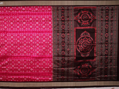 Handloom Sambalpuri Ikkat Silk Saree Handloom Saree_Sambalpuri Silk Priyadarshini Handloom 