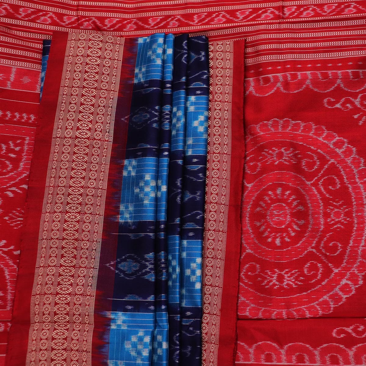 Handloom Sambalpuri Ikkat Silk Saree Handloom Saree_Sambalpuri Silk Priyadarshini Handloom 
