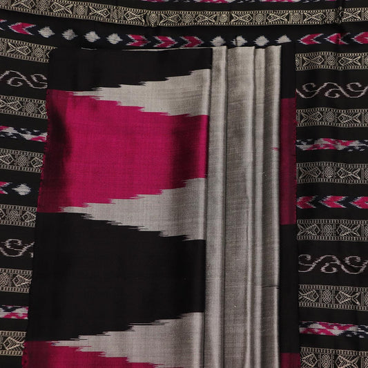 Handloom Sambalpuri Ikkat Silk Saree Handloom Saree_Sambalpuri Silk Priyadarshini Handloom 