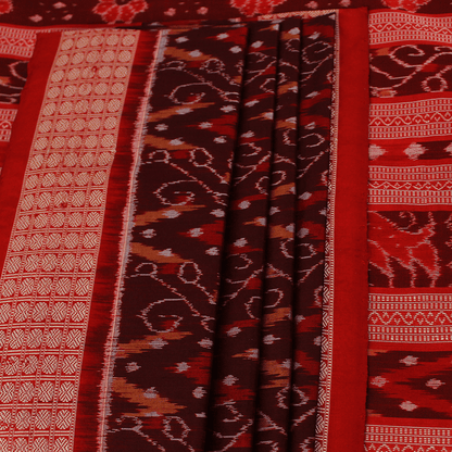 Handloom Sambalpuri Ikkat Silk Saree Handloom Saree_Sambalpuri Silk Priyadarshini Handloom 