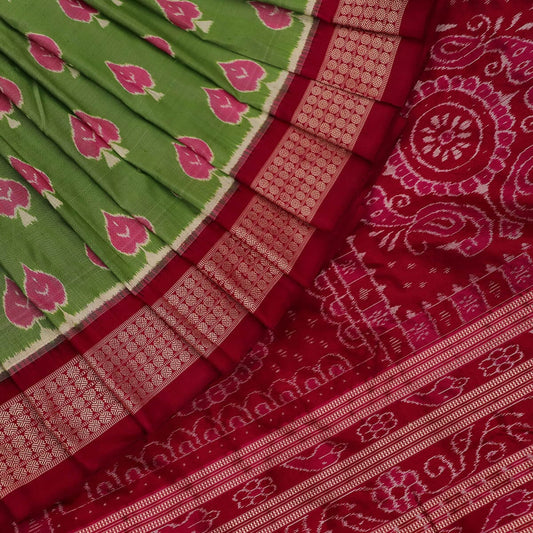 Handloom Sambalpuri Ikkat Silk Saree Handloom Saree_Sambalpuri Silk Priyadarshini Handloom 