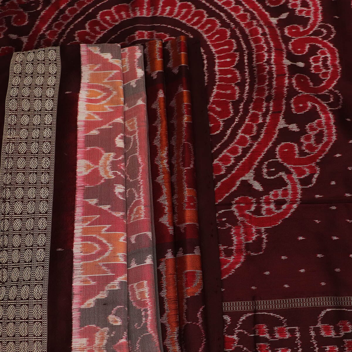 Handloom Sambalpuri Ikkat Silk Saree Handloom Saree_Sambalpuri Silk Priyadarshini Handloom 